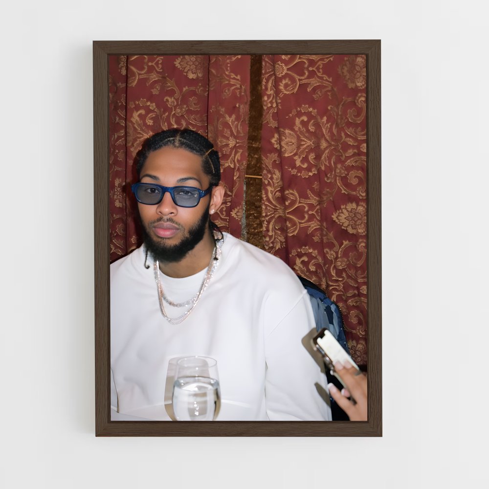 Poster Le Sage au Bar – affiche Basketball (vue 5)